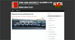 Desktop Screenshot of fireandsecurity-alarms.co.uk